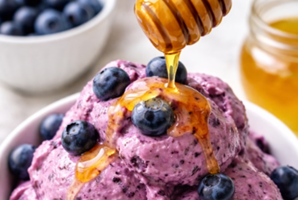 10 Healthy & Creamy Fruit, Yogurt, and Honey Ice Cream Recipes